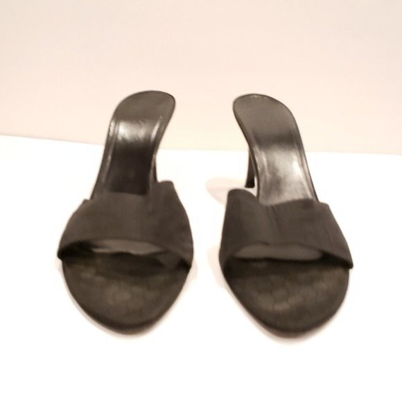 Gucci womens logo heel monogram womens heels size 10b logomania - Picture 3 of 7
